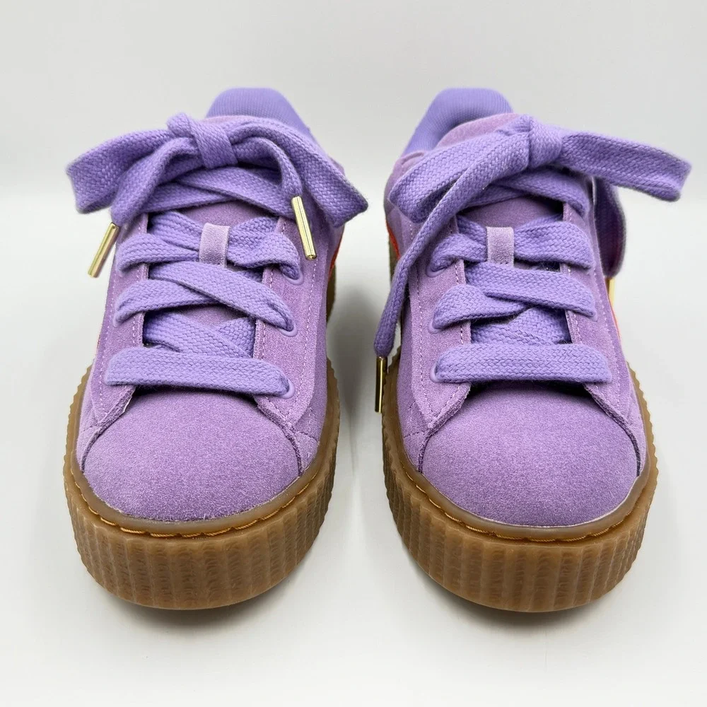 Puma Fenty Creeper Phatty Women 6.5 Purple Rihanna Suede Platform 399332-03 *NEW